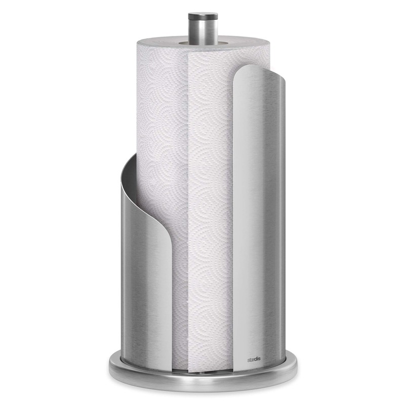 Stardis Kitchen Roll Holder, Stainless Steel/Matte Coated, Diameter: 15 cm
