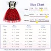 Jurebecia Toddler Girls Pirate Costume Princess Buccaneer Role Play Dress