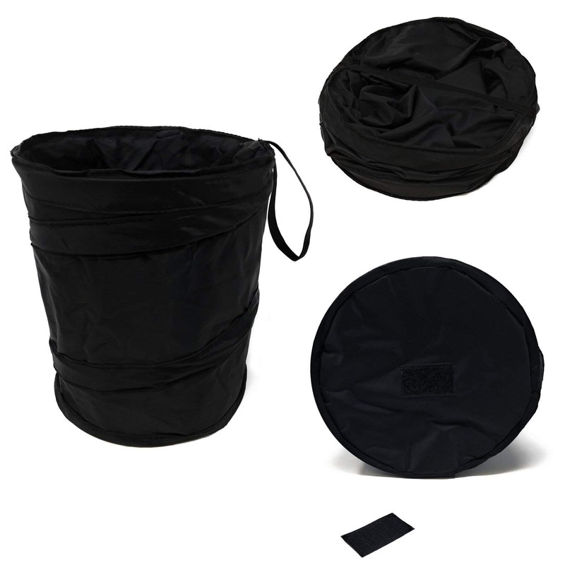 WS UK Pop Up Car Bin [Black]
