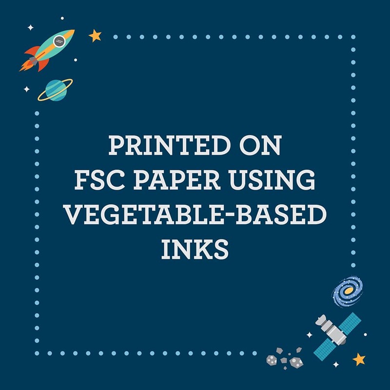 Petit Collage Space Trivia Cards