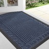 Finchitty Front Door Mat Outdoor Entrance, Heavy Duty Sturdy Rubber