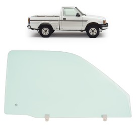 JMTAAT Front Door Window Glass Compatible with 1990-1991 Toyota 4Runner 2 Door Utility & 1989-1995 Toyota Pickup 2 Door Extended Cab/Standard Cab without Vent Light Green Tempered Glass Passenger Side