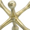 Sagebrook Home Metal Jacks Abstract Sculpture for Room, Bedroom or