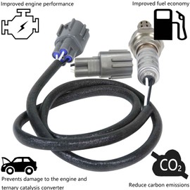 Ywim Post Downstream Oxygen O2 Sensor Replacement for Toyota 2003 2002 2001 Highlander Cylinder 1,4 2.4L,Cylinder 2,3 2.4L,2003 2002 2001 Rav4 2L,Replaces#75-3472 ES20086 SG246 234-4048