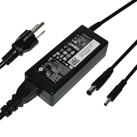 PO WE - Cargador compatible para DELL de 45 W 19.5 V 2.31 A Dell Inspiron 11 13 14 17 15 3000 5000 Series Inspiron 3147 3168 5378 7348 7352 7353 7378 3568 5555, 5755 5759 Incluye Cable de alimentación