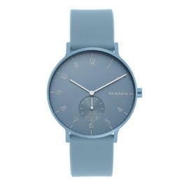 Skagen AAREN SKW6509 Wristwatch, Light Blue, blue (light), Quartz Wristwatch, Gift, Minimalistic Design