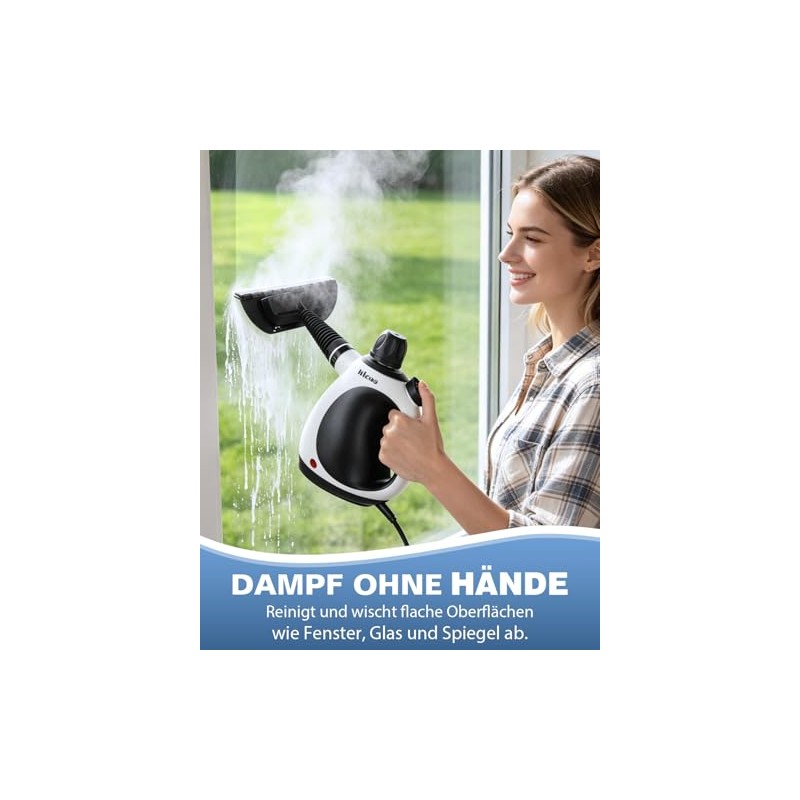 KLONA Steam Cleaner Handheld Steam Cleaner for Home Multipurpose Steam