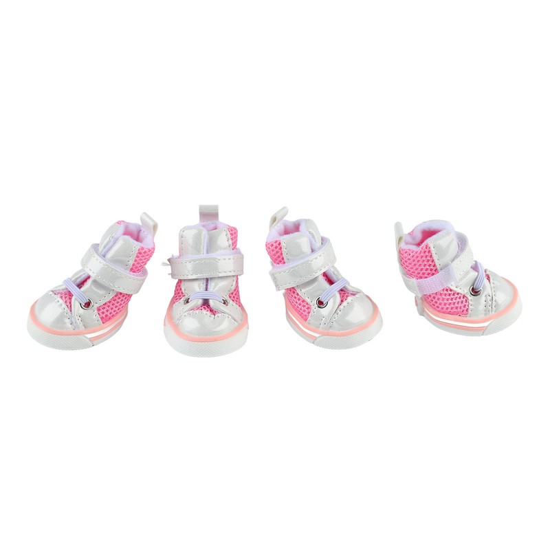 Dog Shoes Spring Summer Stylish Cute Breathable Mesh Slip Resistant