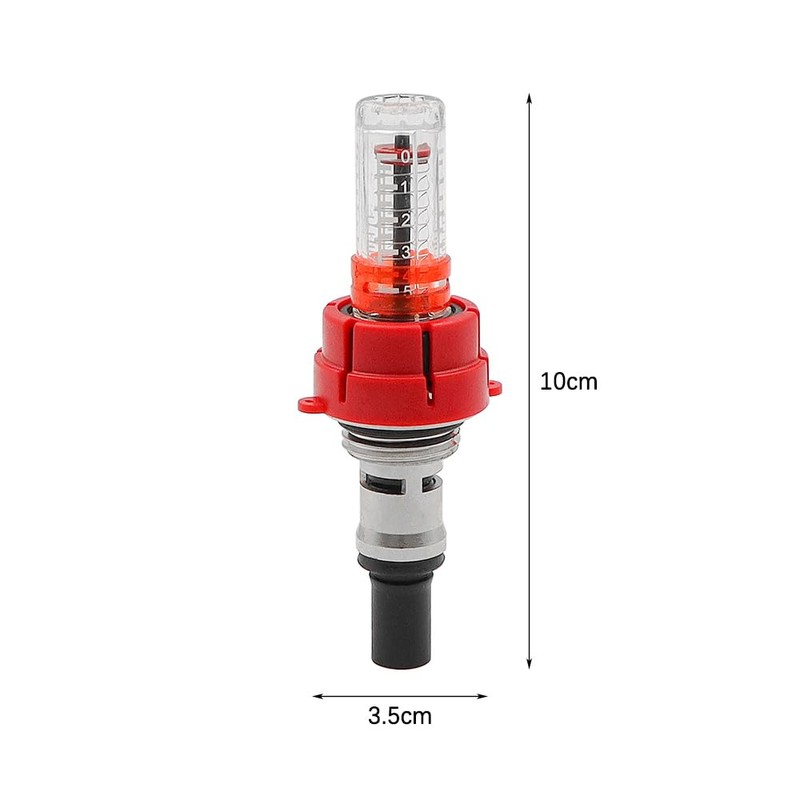Tiardey Water Flow Meter for Underfloor Heating Manifold High Flow