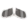 BRZOXIN Motorcycle Fairing Speaker Grills Cover for Harley Road Glide
