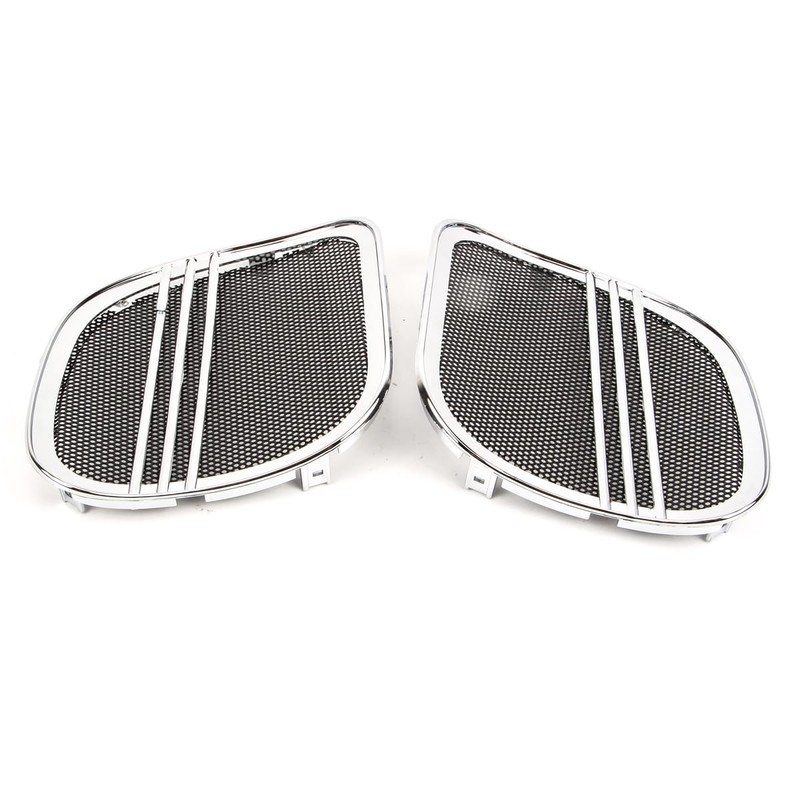 BRZOXIN Motorcycle Fairing Speaker Grills Cover for Harley Road Glide
