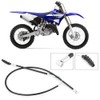 Qiilu Clutch Cable, Black Pit Dirt Stroke Bike Adjustable Motor