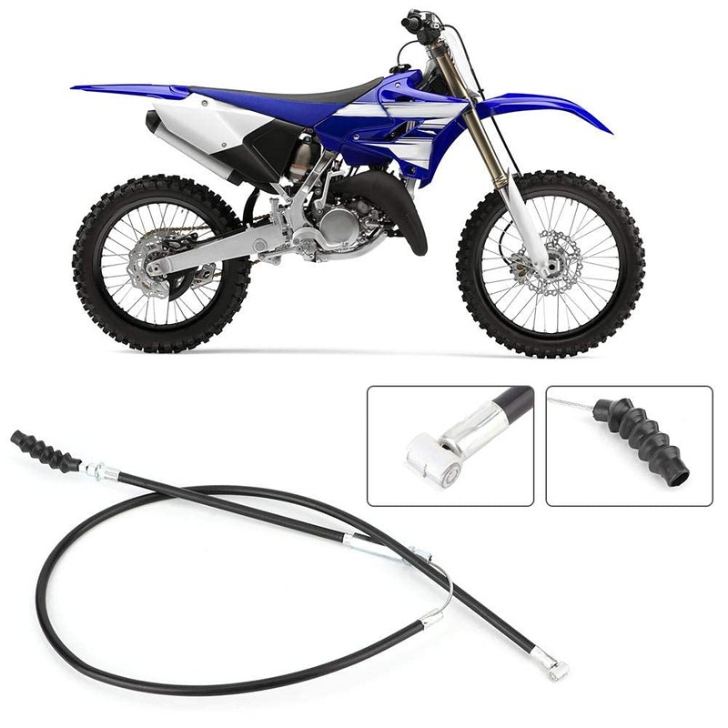 Qiilu Clutch Cable, Black Pit Dirt Stroke Bike Adjustable Motor