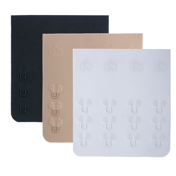 YARBAR Bra Extenders 4 Hooks Bra Extension Straps Soft Comfortable