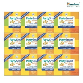 Himalayas Himalaya Hangover Relief Low Sugar Party Smart Chew Mango 10 pieces, 12 boxes / 히말라야 숙취해소 저당 파티스마트 츄 망고 10개입 12박스