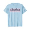 Philadelphia Pennsylvania Retro Vintage Throwback T-Shirt