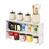 Furinno Helena Kitchen Counter Stackable Organizer Shelf, Set of 2,