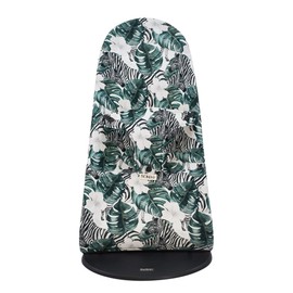 JYOKO Kids Cover Liner Compatible with Baby Bouncer Babybjorn Soft, Balance, Bliss and Mini (Cotton, Zebra)