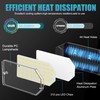 BRAINIAC LED Garage Light Bulb 150W 15000LM Deformable Garage Lights