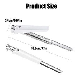 Dinghaole 2 Pcs Effortless Arthritis Jar Opener, Adjustable Can Openers, Multifunctional Cap Opener, Bottle Openers Easy Open Lid Opener with Adjustable Grip for Seniors, for Home Camping Picnic