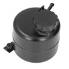 Radiator Coolant Expansion Tank 2.5L Capacity Aluminum Alloy Black Reservoir