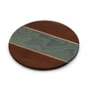 Lazy Susan with Marble & Acacia Wood Base by Picnic
