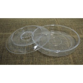 rackcrafts.com Heavy Duty Plastic Tortilla or Food Warmer Take Out Container Storage Party Ware