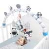Baby Activity Travel Mobile Arch Toy, Black and White Crib