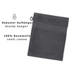 Betz 10 Piece Wash Mitt Set PALERMO 100% Cotton Size: