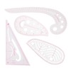 4 Styles Cutter Ruler, Curve Ruler, Sewing Gauge, Sewing Gauge,
