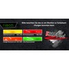 BIKE-label Tank Pad Monster Neon Green Compatible with Kawasaki 501784VA