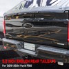 BESTAOO 9.5 Inch Front Grille Rear Tailgate Emblem Compatible with
