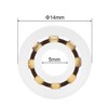 sourcing map 605 Plastic Bearings 5x14x5mm Glass Ball Nylon Cage
