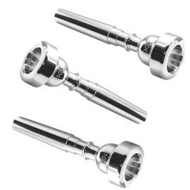 3pcs Trumpet Mouthpiece,3C 5C 7C Trumpet Instrument Accessories,Trumpet Mouthpiece Set,Brass Trumpet Mouthpiece for Music Lovers,Musicians Beginner Gifts