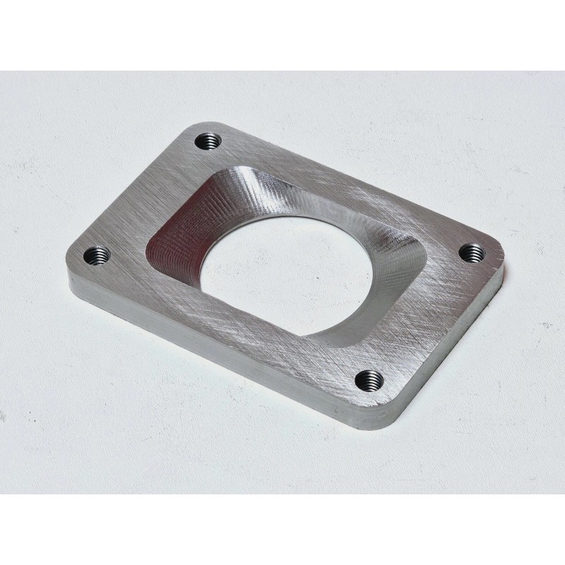 CFS T6 Undivided Turbo Inlet Adapter Flange to 2.5" Exhaust