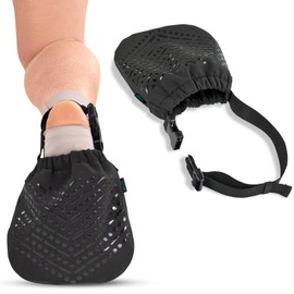 Vive Cast Sock Cover for Foot - Soft Toe Protector for Walking - Broken Leg Accessories for Women, Men, Adults - Non Slip Bottom, Adjustable, Water Resistant Outer Material, Machine Washable