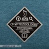 EMBROVERSE Cryptozoologist Patch - Embroidered Professional Cryptid Tracking - Travel