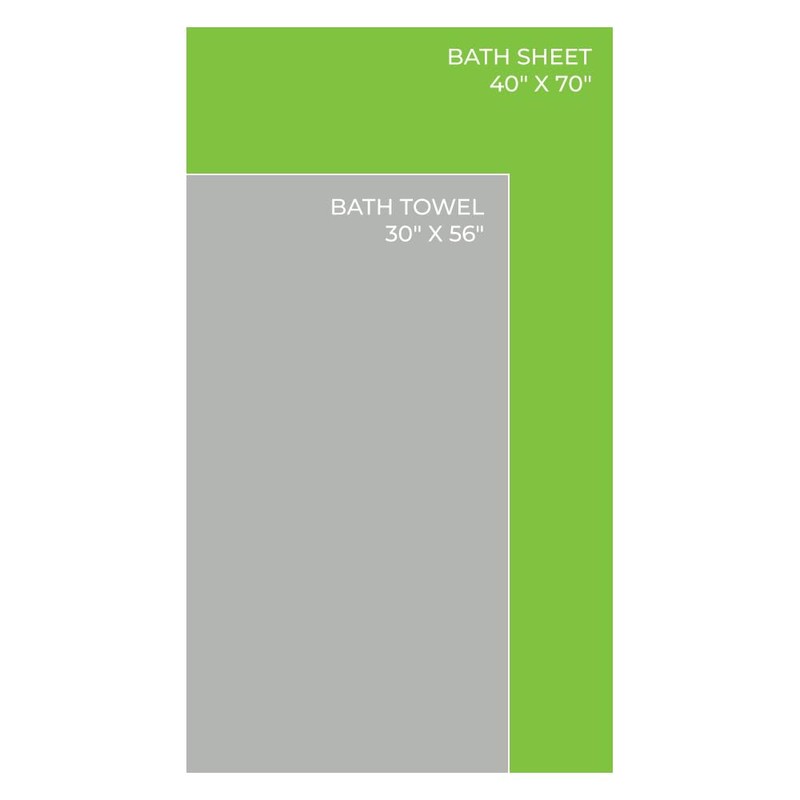 Cariloha Bath Sheet | White | 40"x72" | Turkish Cotton