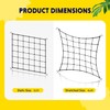 Simple Deluxe Elastic Trellis Netting for 4x4', Heavy Duty Elastic