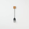 Tsubamesanjo Wood Cutlery Block Fork Deer
