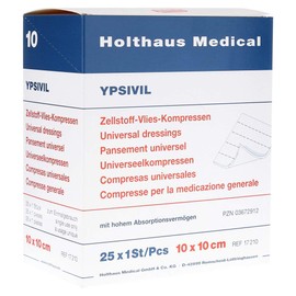 Holthaus Medical 17210 Cellulose Fleece Compress Pack of 25