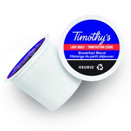 Timothy's Breakfast Blend Coffee, K-Cup Portion Pack for Keurig Brewers (24 Count)