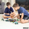 Barcaloo 400 Piece Wheels, Tires, and Axles Set - Building