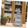 SUPVOX Exquisite Craftsmanship Outdoor Landscape Stone Zen Stacking Stones for