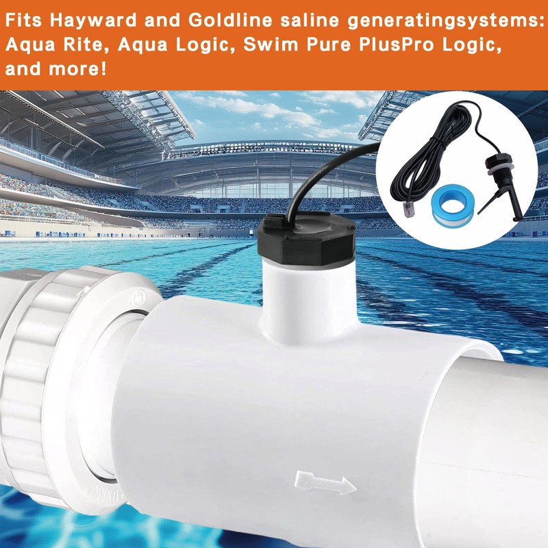 Pool Flow Sensor Suitable Hayward Salt Cell and Chlorine Generator
