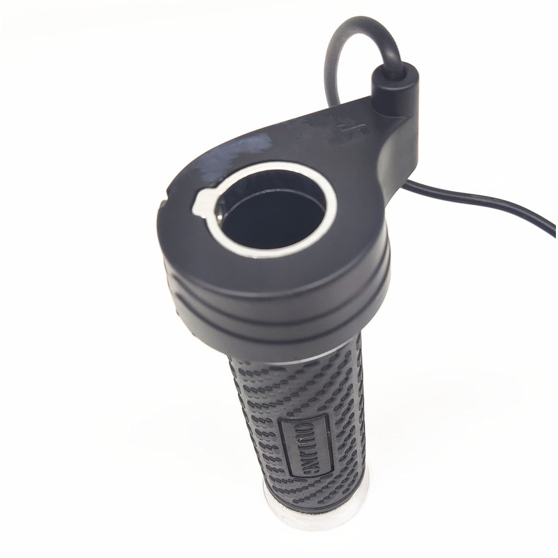ZUODOOKU Universal 3 Wire Electric Scooter Bike Throttle Grip Black