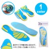 PhoenixSole Sports Insole, High Density Gel Cushion, Footbed, Shock Absorption,