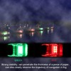 Navigation Light,2Pcs LED Flush Mount Navigation Light 12V Stainless Steel