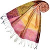 Lorenzo Cana Pashmina Scarf Jacquard Woven Women's Scarf 100% Silk