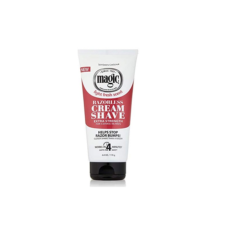 Magic Shave Cream Extra-Strength 6 oz (Pack of 4)